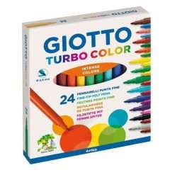 Pennarelli Giotto Turbo Color - Colori a Spirito - 24 pezzi 417000A