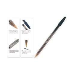 Penna Bic Cristal Large 1.6mm Nero