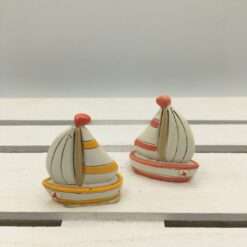Bomboniera Barca a Vela Gadget Compleanno Stock 11 pezzi