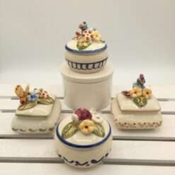 Bomboniera Compleanno Matrimonio Scatolina Tonda/Quadrata