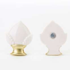 Bomboniera Matrimonio Compleanno Comunione Calamita Pomo Bianco
