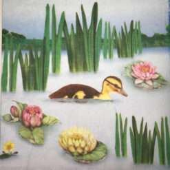 Carta di Riso Tovagliolo Decoupage Anatre
