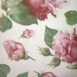 Carta di Riso Tovagliolo Decoupage Rose Arte