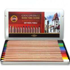 Set Pastelli Morbidi Gioconda in Scatola di Metallo