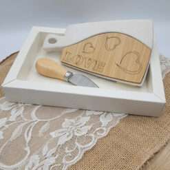 SUPER OFFERTA Set Tagliere e Coltello da Formaggio Love