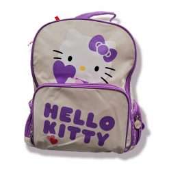 Zaino Americano Hello Kitty Grigio e Viola