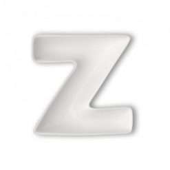 Lettera Z in Porcellana Brandani - Articolo da Regalo, Home Design