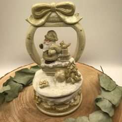 Carillon Babbo Natale Glitter