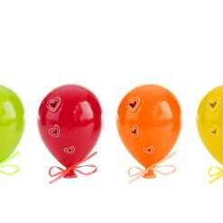 Bomboniera Battesimo Compleanno Appendino Palloncino in Porcellana con Led - Le Stelle 2023