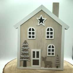 Casetta in Legno con Luce Led