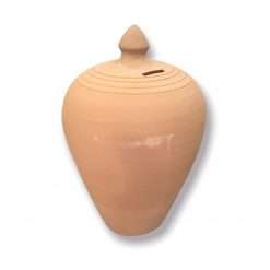 Salvadanaio in Terracotta Rossa 19,5x35