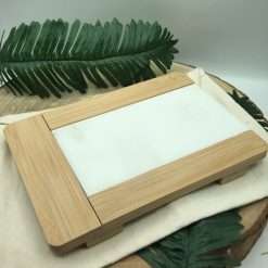 Tagliere in Legno e Marmo con Custodia - Articolo da Regalo, Home Design