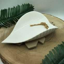 Portapane in Porcellana con Base in Legno, Madrhélen - Articolo da Regalo, Home Design
