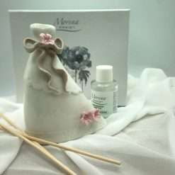 Profumatore Abito Cerimonia Donna con Fiori Rosa - Articolo da Regalo, Home Design