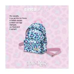 Mini Zaino in Vernice Tinta Unita Hello Kitty