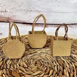 STOCK 14 PZ Borsette Mignon in Cartone da Decorare - Hobbistica, Fai Da Te