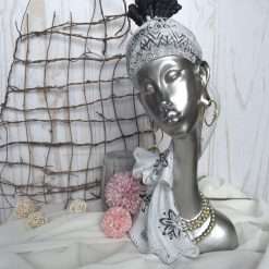 Busto Donna in Resina 32 cm - Articolo da Regalo, Home Design