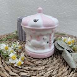 Giostrina con Led, Rosa, Le Stelle - Articolo da Regalo, Home Design