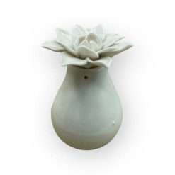 Profumatore in Porcellana con Fiore - Articolo da Regalo, Home Design