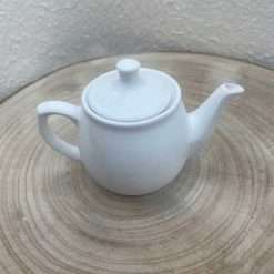 Teiera in Ceramica da Decorare 11,5x8 - Hobbistica, Decorazioni, Fai da Te