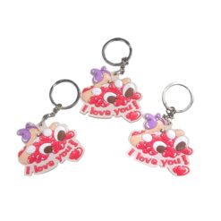 STOCK 6 PZ Portachiavi "I Love You" - Gadget