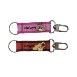 STOCK 5 PZ Portachiavi in Tessuto Stoppel - Gadget