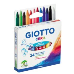 Confezione 24 Pastelli a Cera Giotto