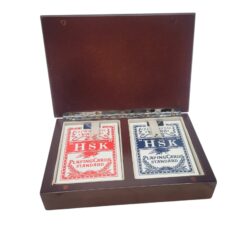 Cofanetto in Legno con Carte Francesi