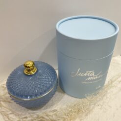 Bomboniera Matrimonio Scatola Vetro Tonda Carta da Zucchero - Jutta Maison