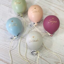 Bomboniera Matrimonio Comunione Compleanno Palloncino Colori Pastello con Parole Ispirazionali - AD Emozioni