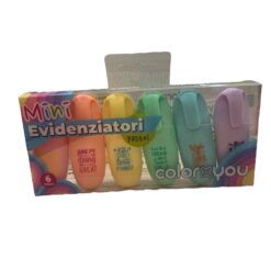 Set 6 Mini Evidenziatori Pastello - Color X You