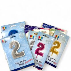 Palloncino in Mylar a Forma di Numero 2