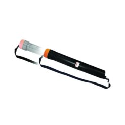 Tubo portadisegno estensibile con tracolla 43-76 cm Ø 6,8 nero arda
