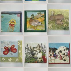 Set 24pz tovaglioli per decoupage – Tema Animali